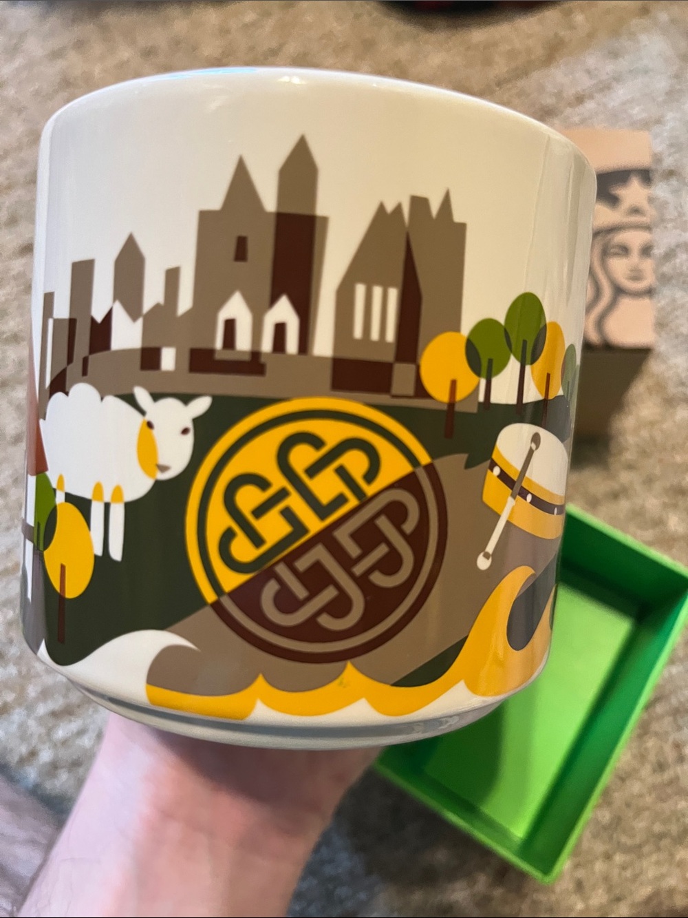 NEW Starbucks Ireland You Are Ceramic Mug - Picture 3 of 6
